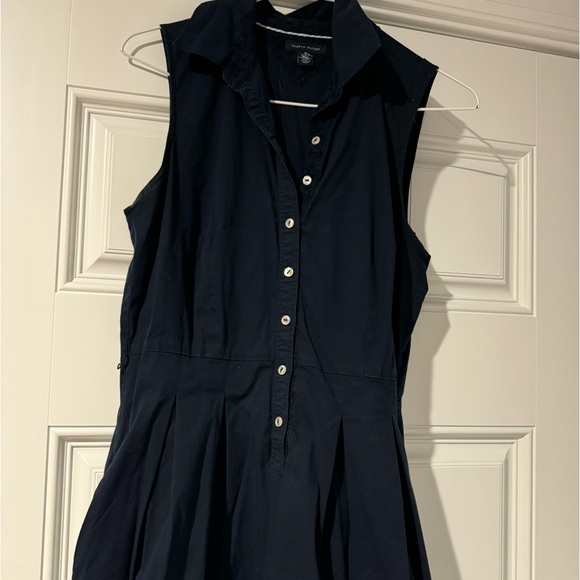Tommy Button Up Dress with Lace - Picture 3 of 3